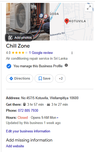 Chill Zone GBM